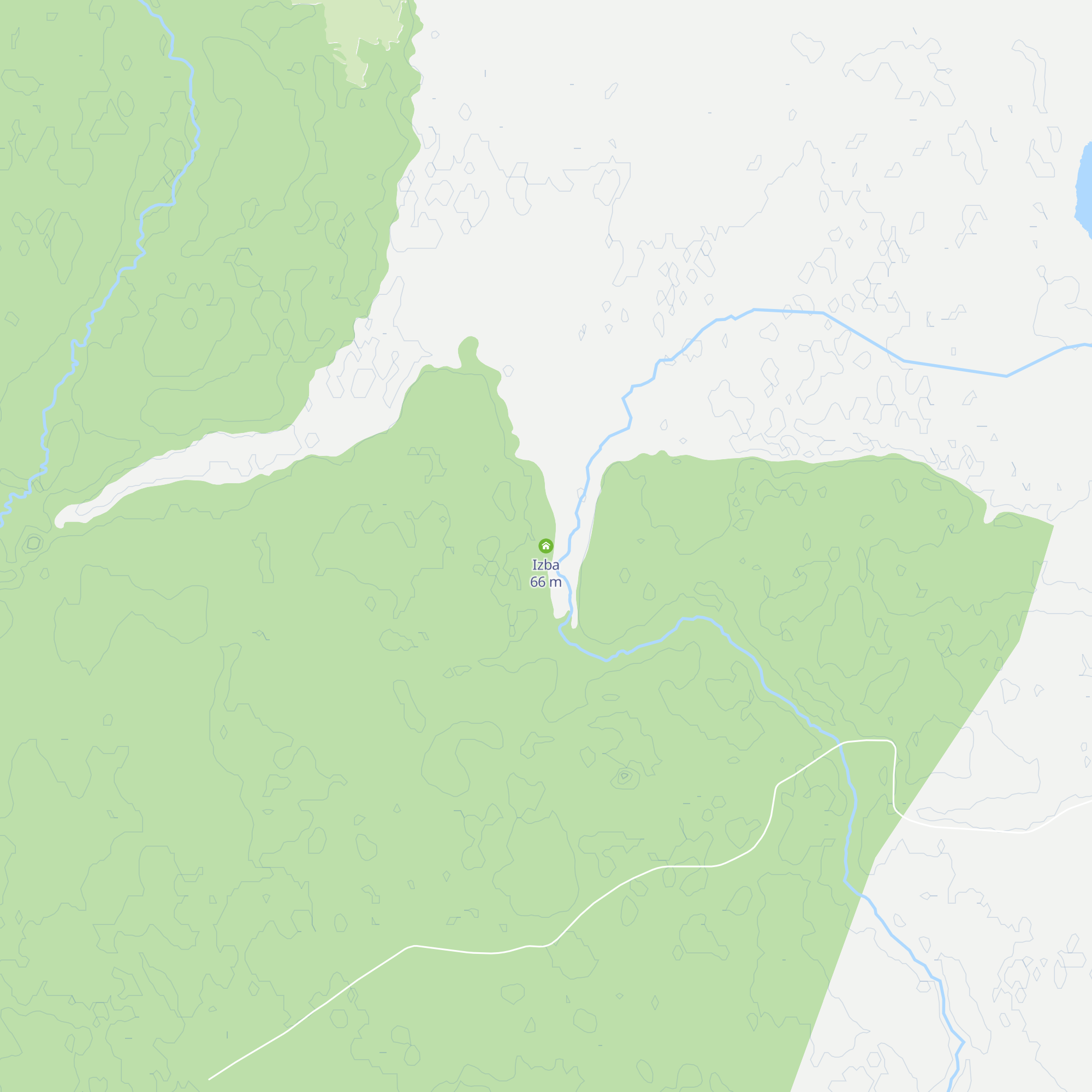Izba map