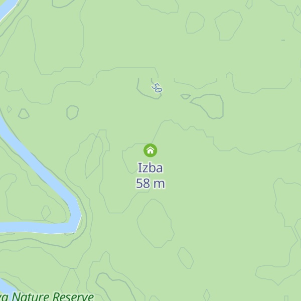 Map of Izba