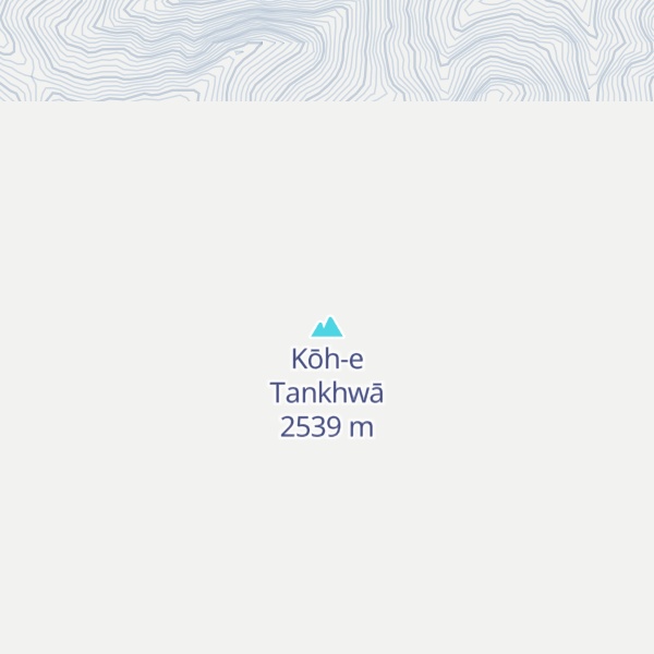 Map of Kōh-e Tankhwā