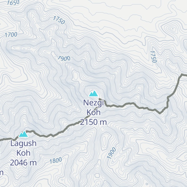 Map of Nezgi Koh