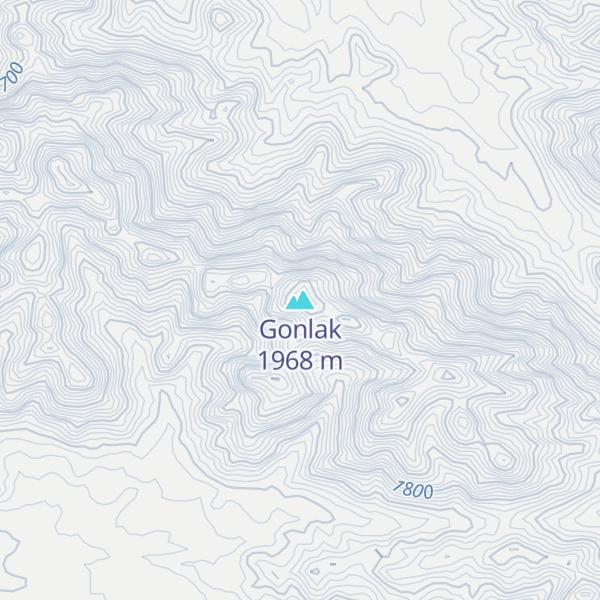 Map of Gonlak