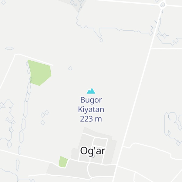 Map of Bugor Kiyatan