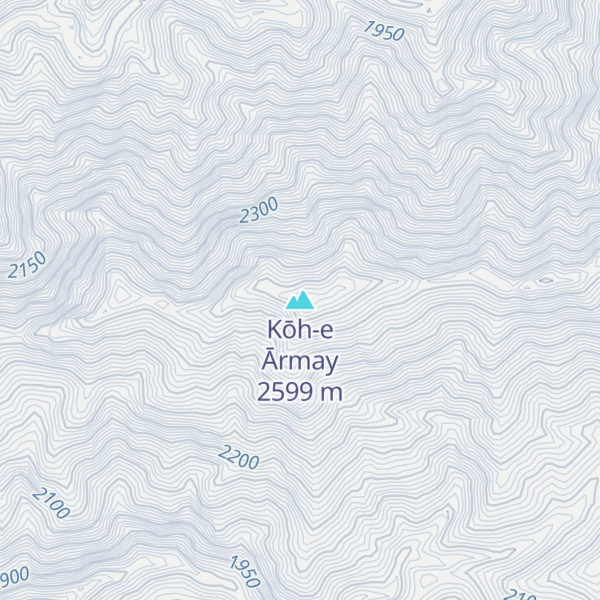 Map of Kōh-e Ārmay
