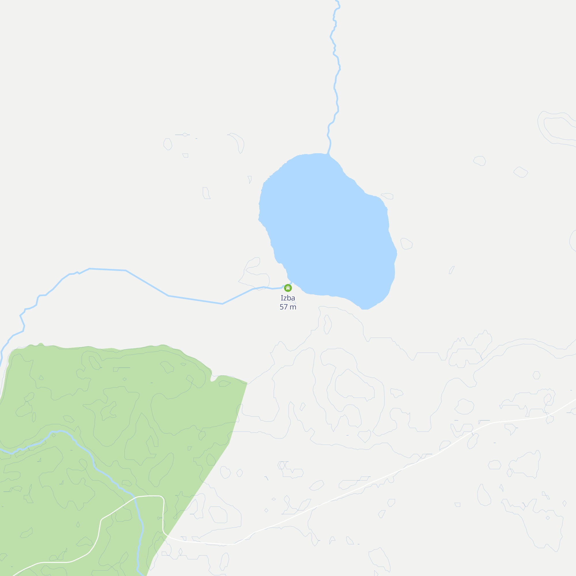 Izba map