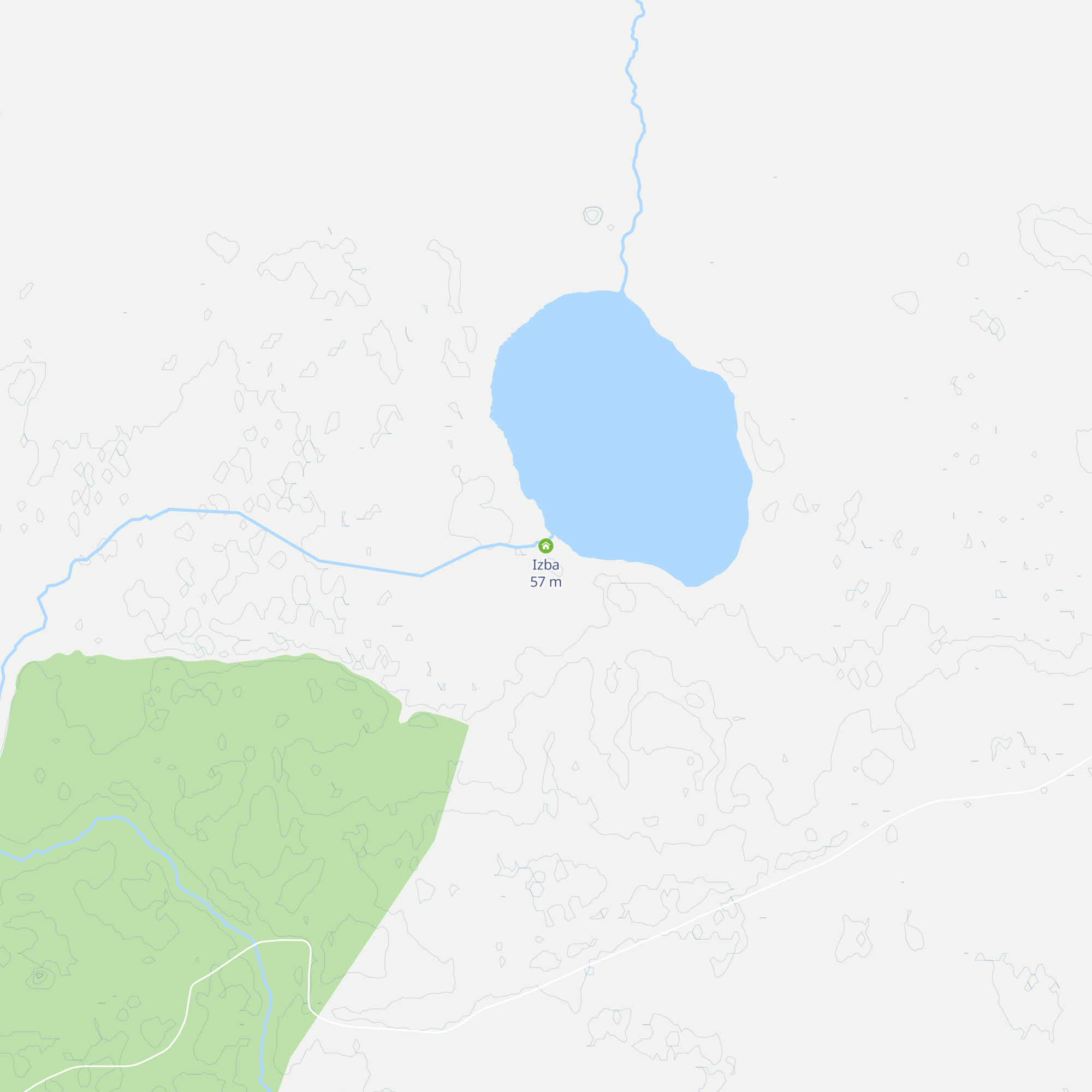 Izba map