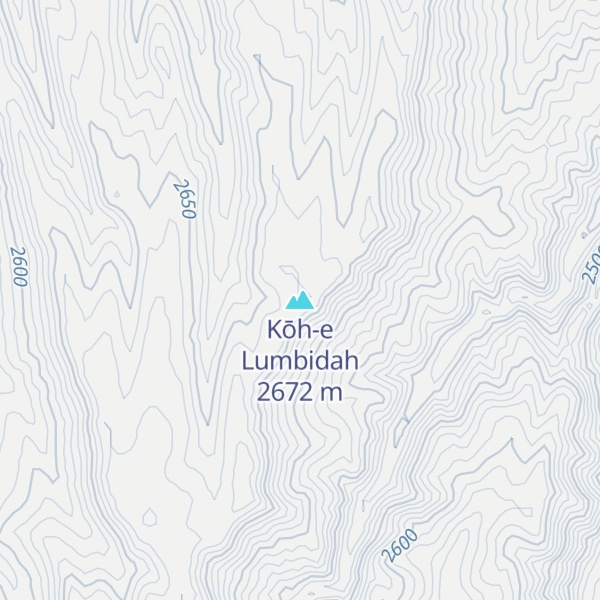 Map of Kōh-e Lumbidah