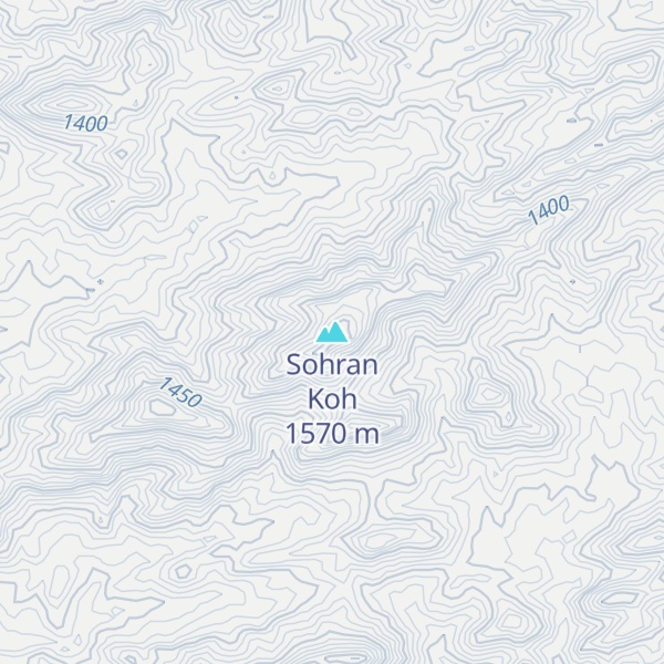 Map of Sohran Koh