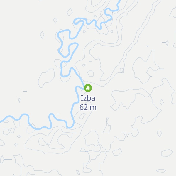 Map of Izba