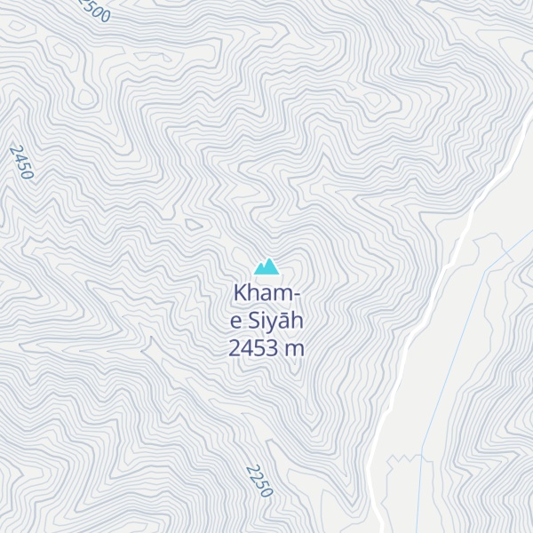 Map of Kham-e Siyāh