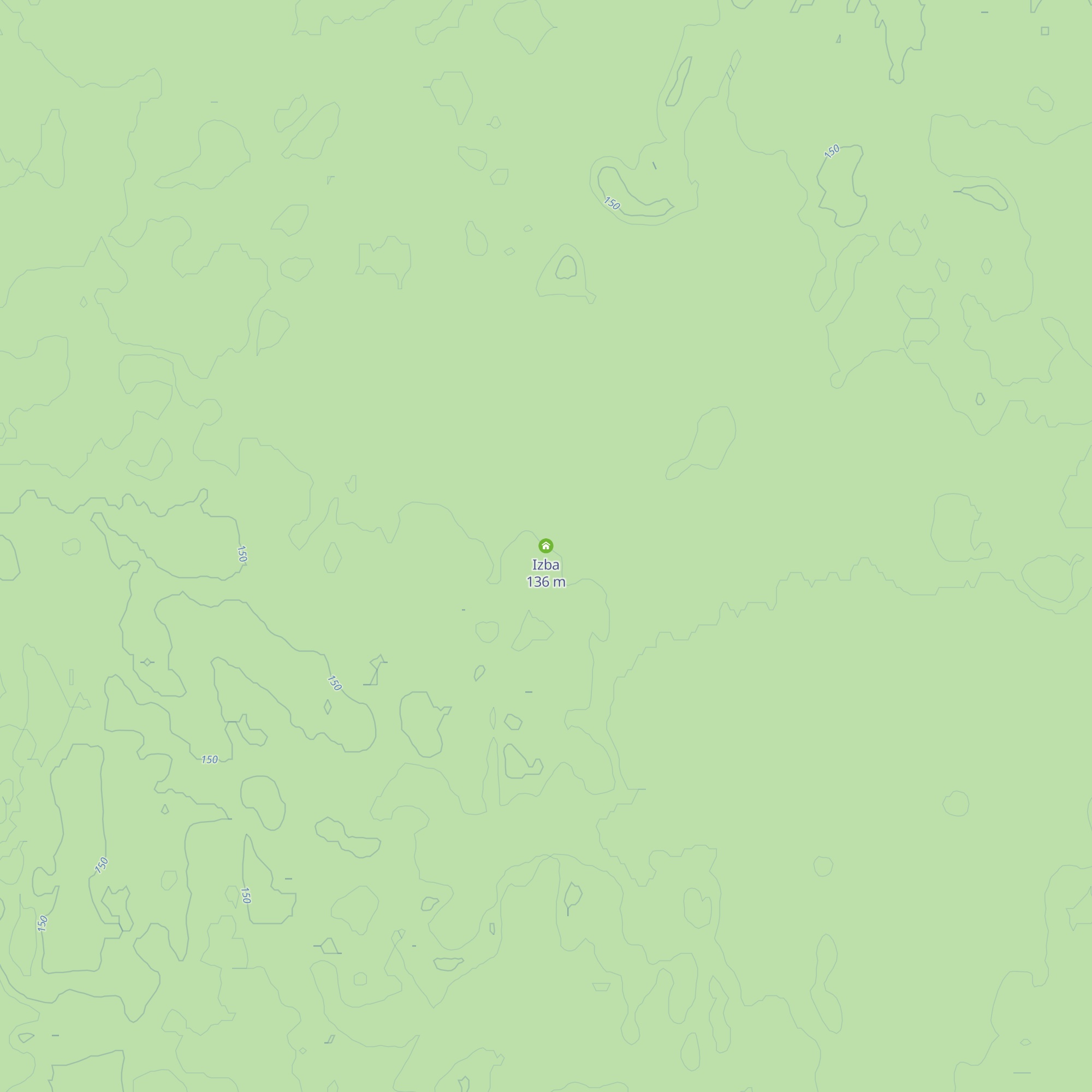 Izba map