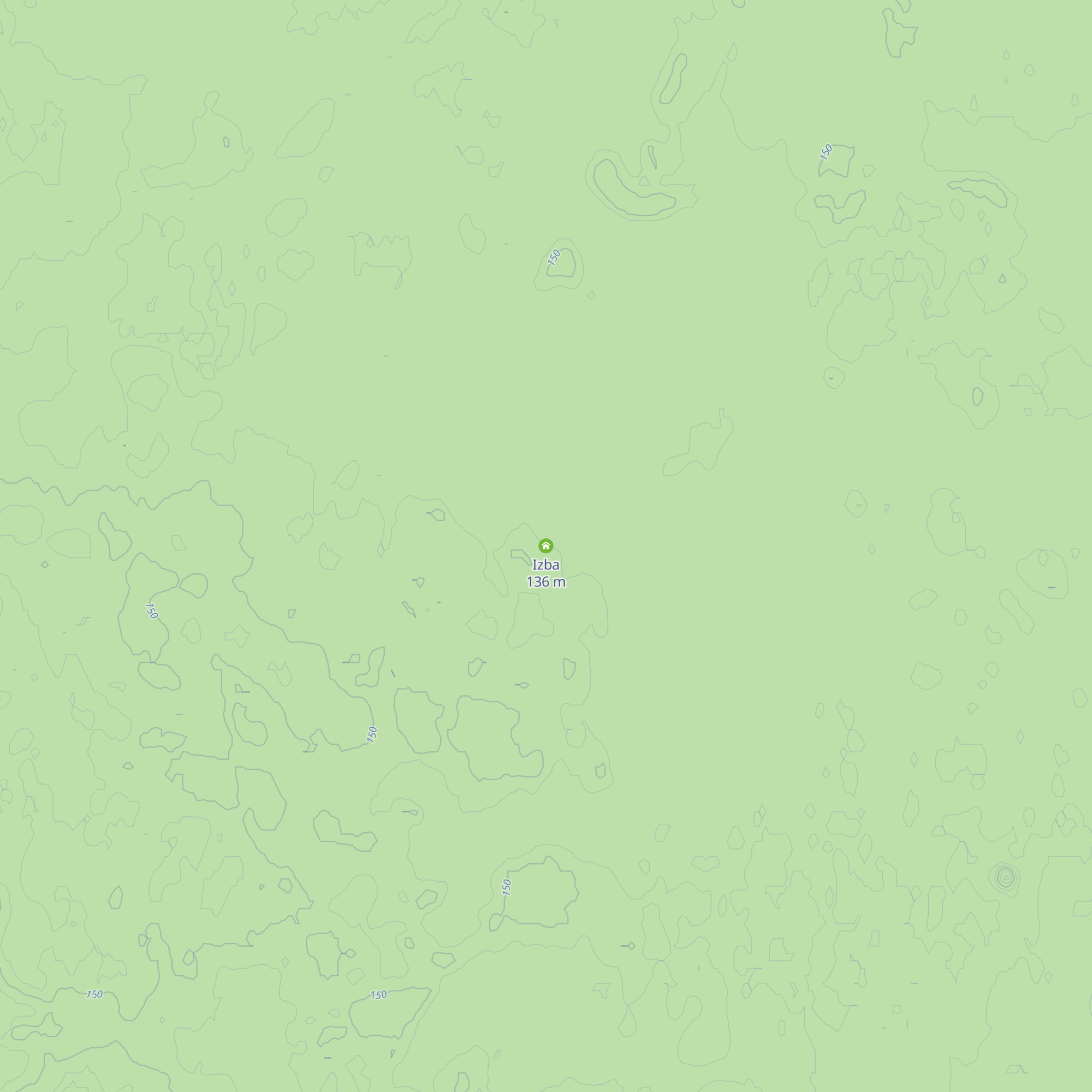 Izba map