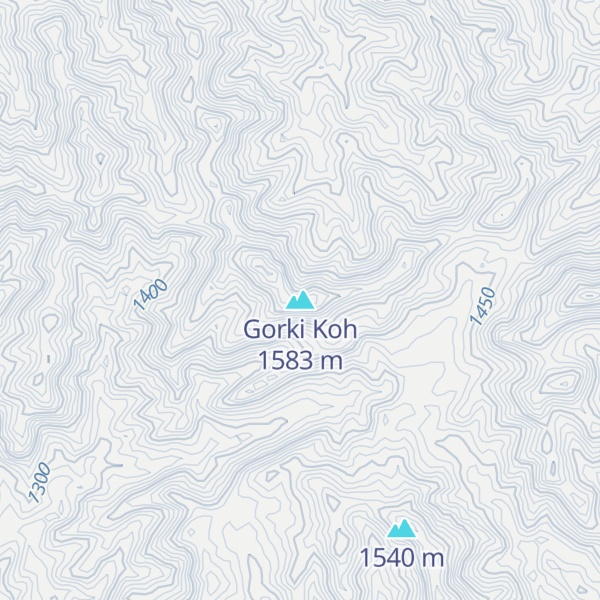 Map of Gorki Koh