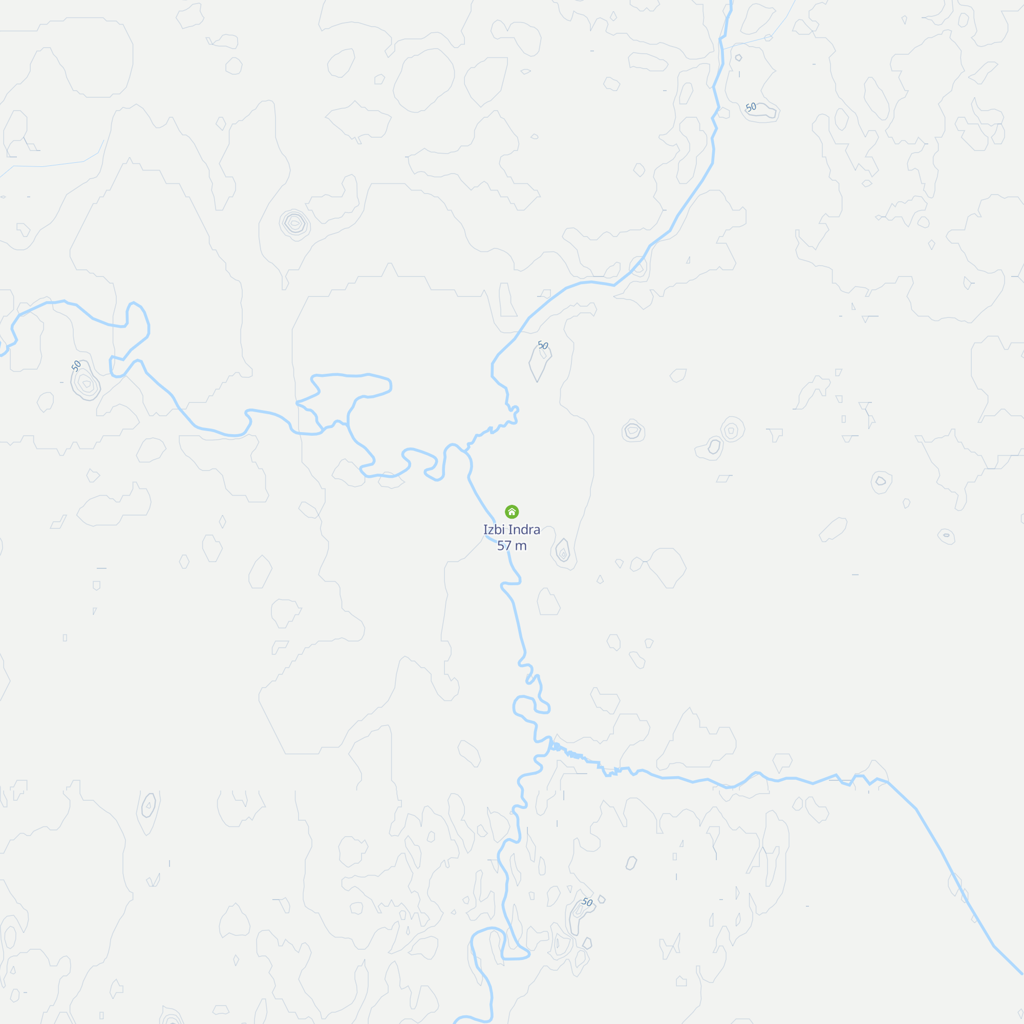 Izbi Indra map