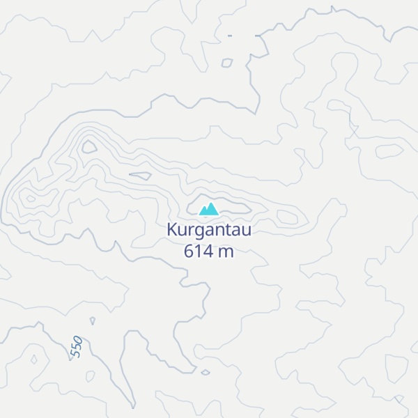 Map of Kurgantau
