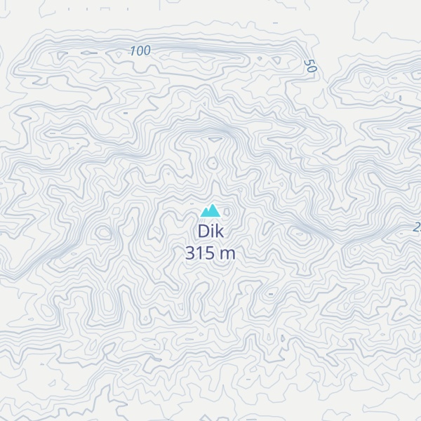 Map of Dik