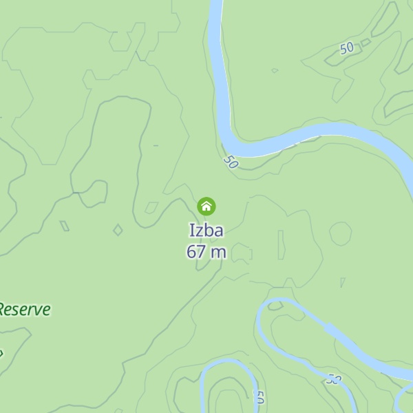 Map of Izba