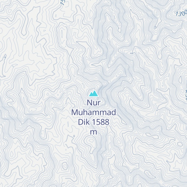 Map of Nur Muhammad Dik