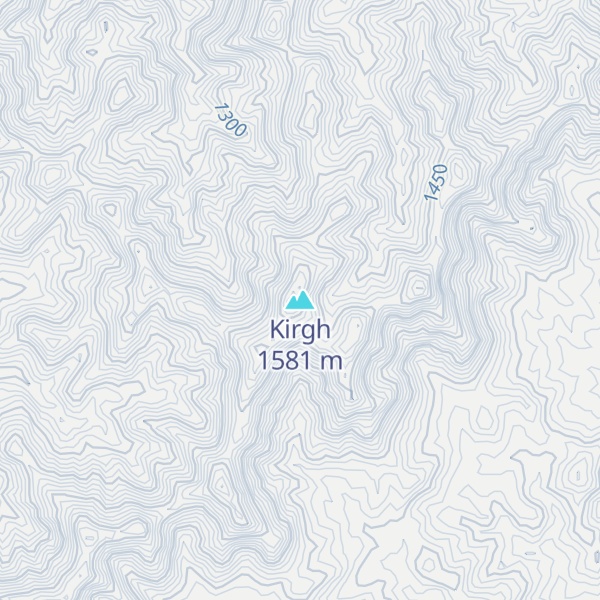 Map of Kirgh