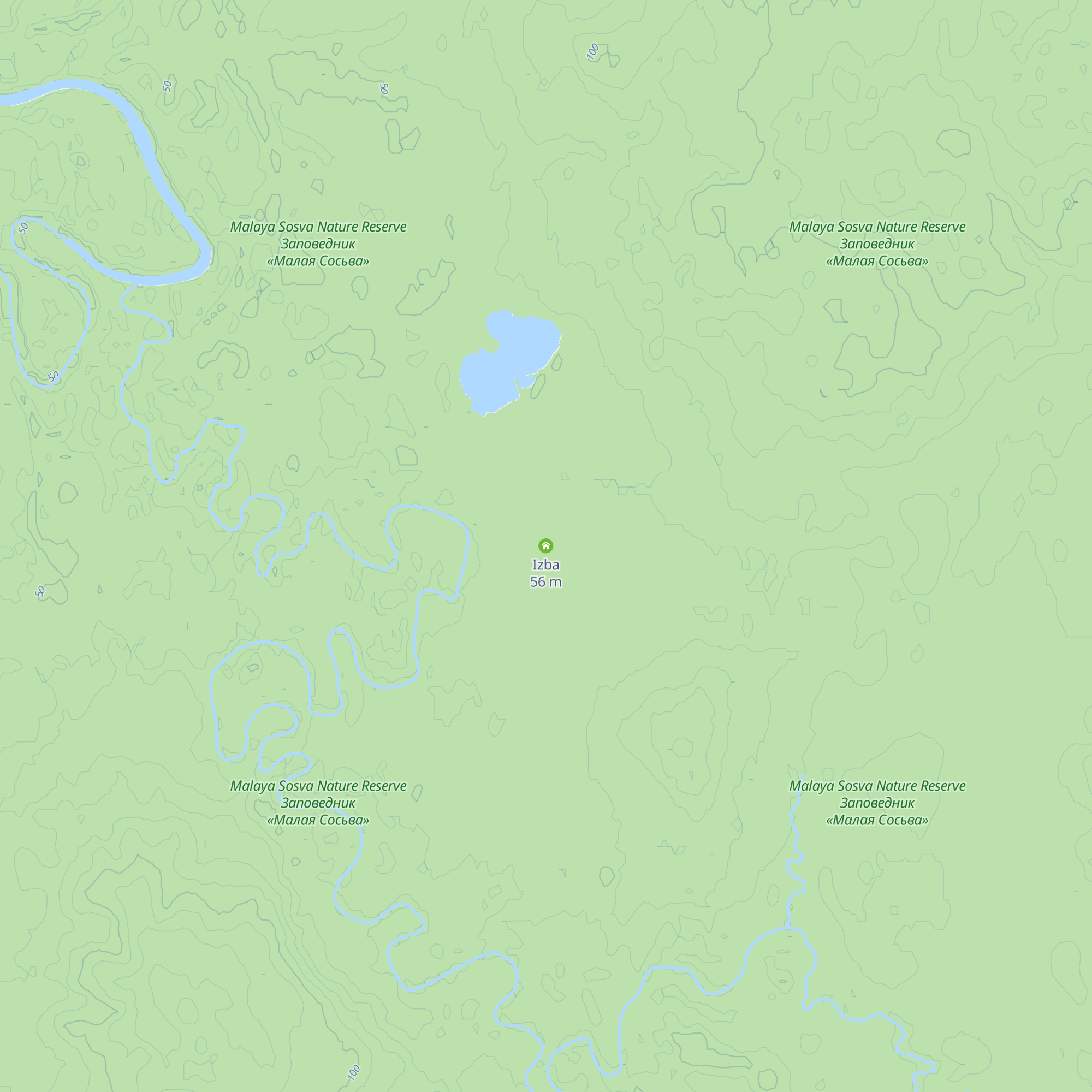 Izba map