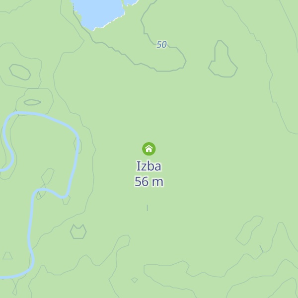 Map of Izba
