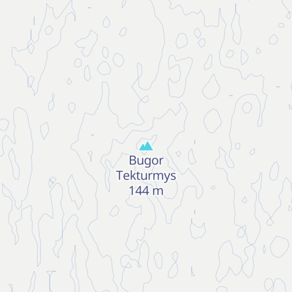 Map of Bugor Tekturmys