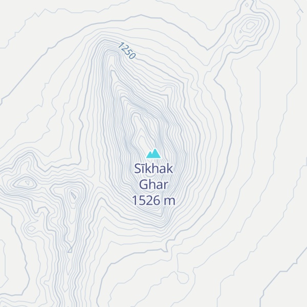 Map of Sīkhak Ghar