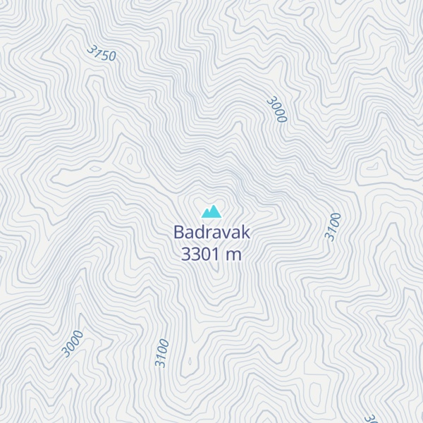 Map of Badravak