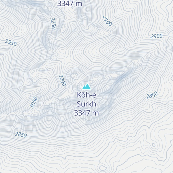 Map of Kōh-e Surkh