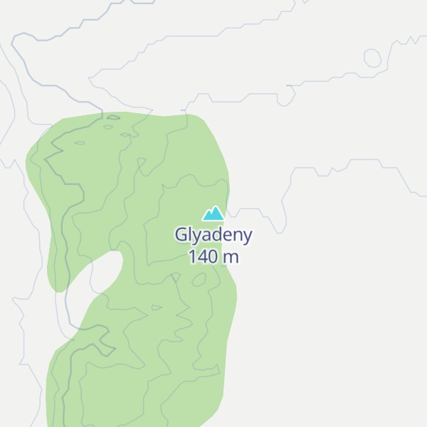 Map of Glyadeny