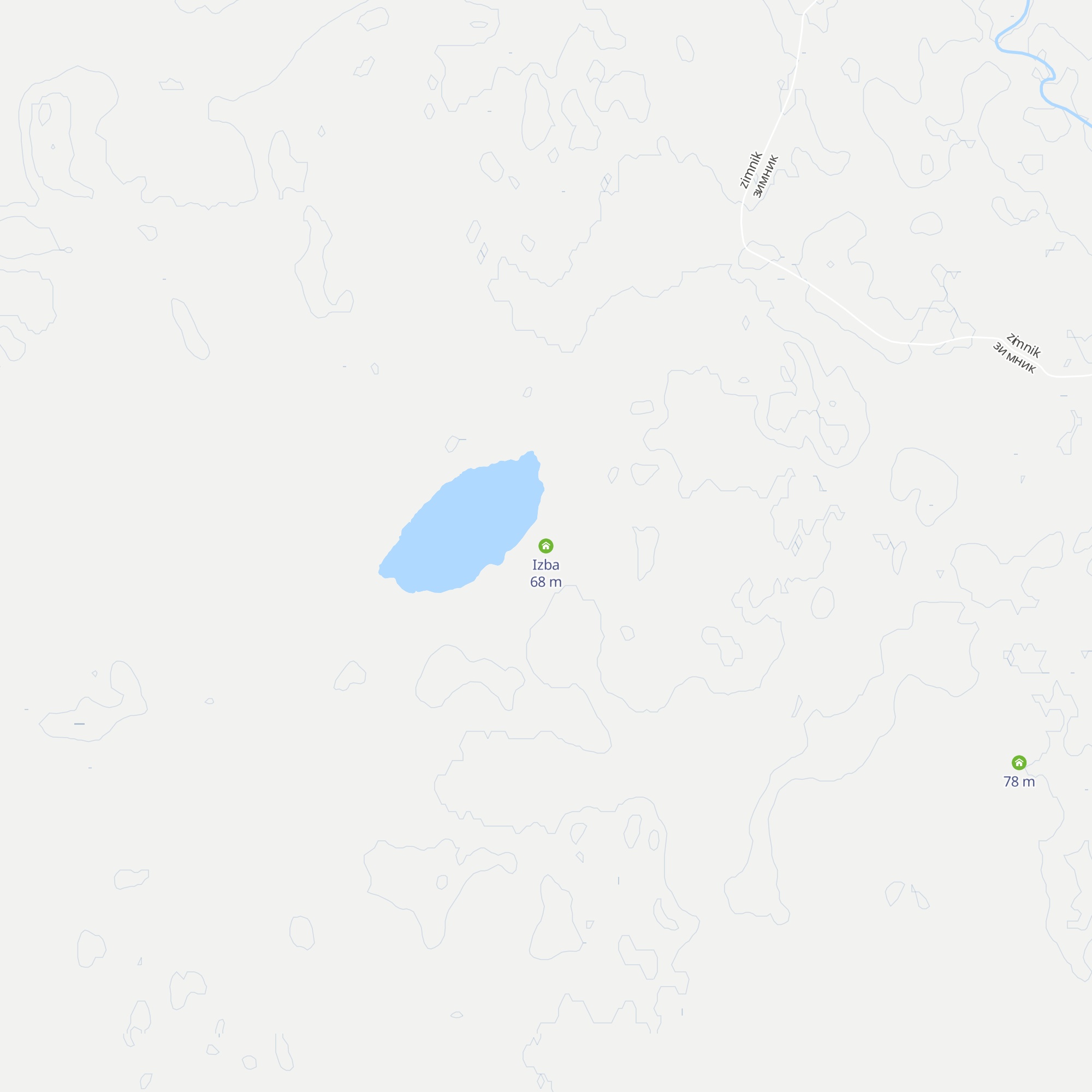 Izba map