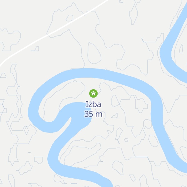 Map of Izba