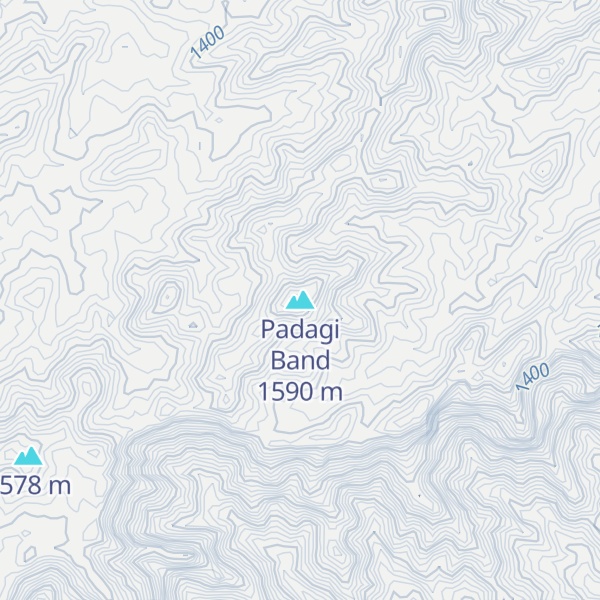 Map of Padagi Band