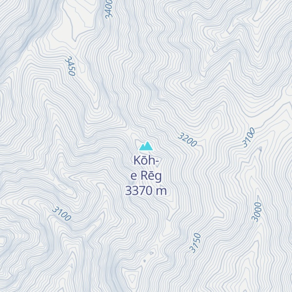 Map of Kōh-e Rēg