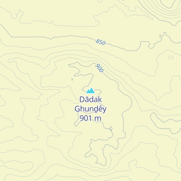 Map of Dādak Ghunḏêy