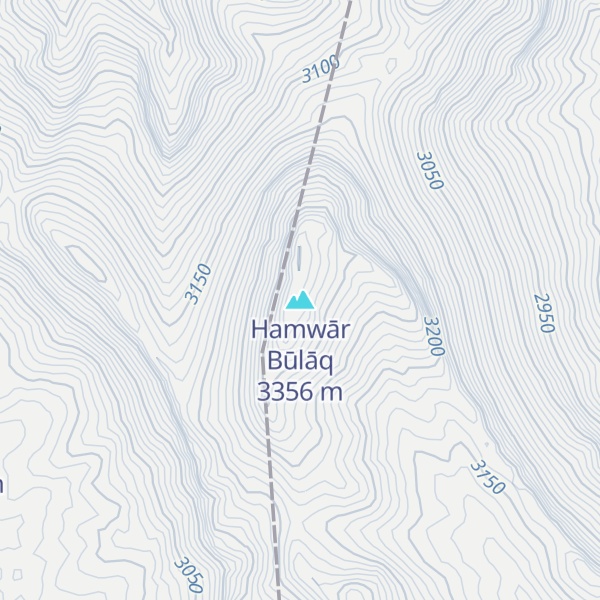 Map of Hamwār Būlāq