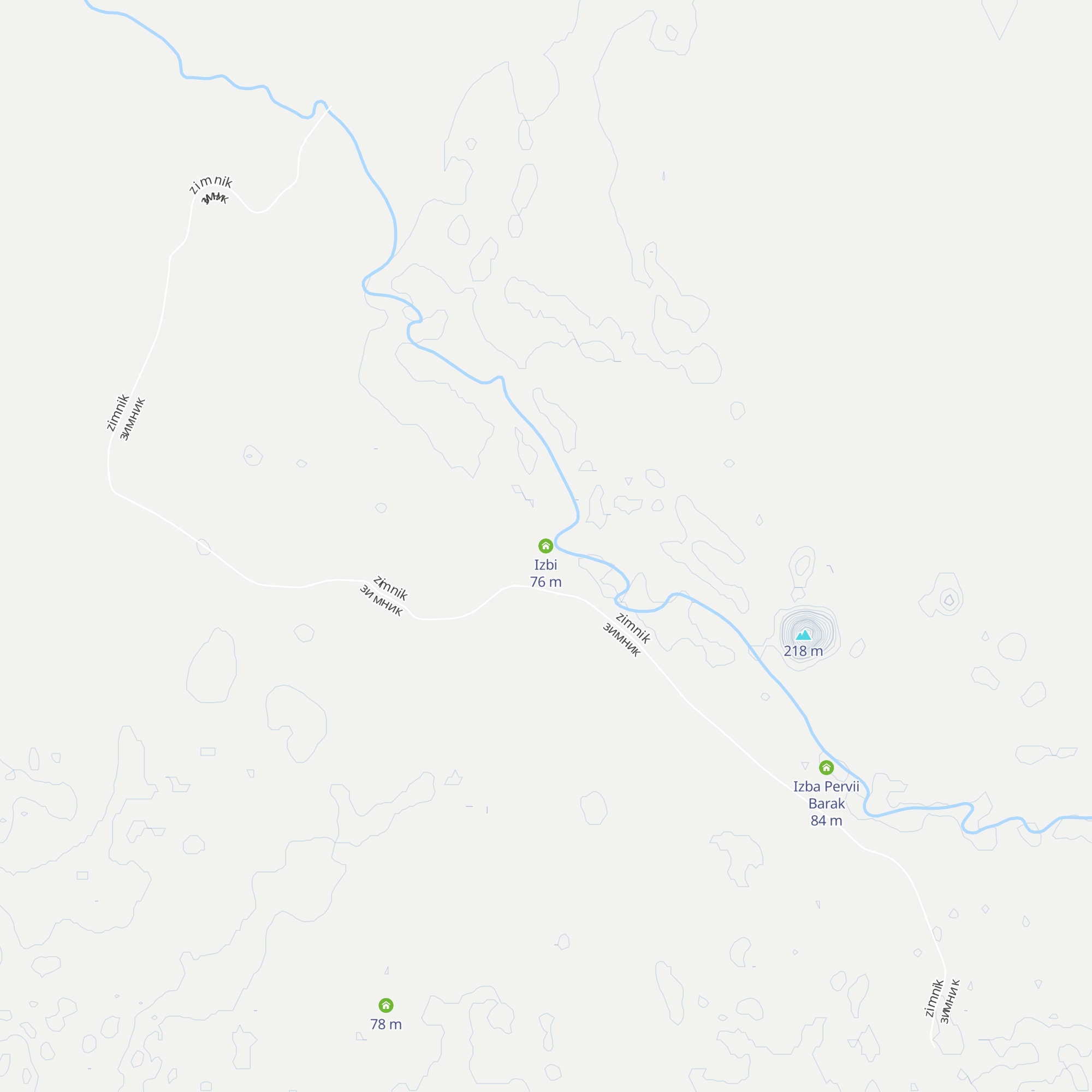 Izbi map