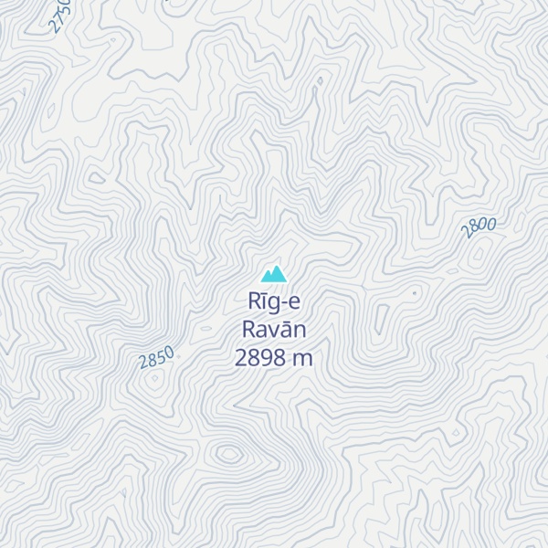 Map of Rīg-e Ravān