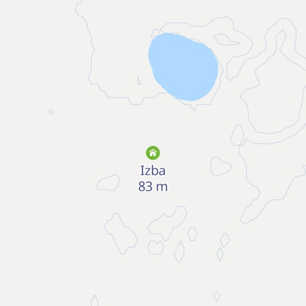 Map of Izba