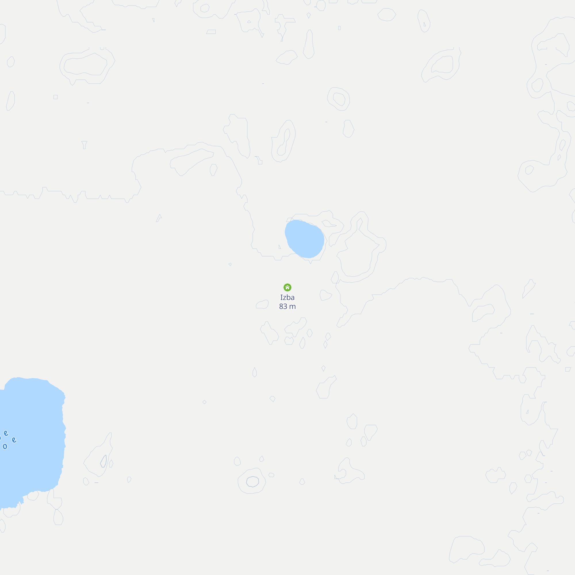 Izba map