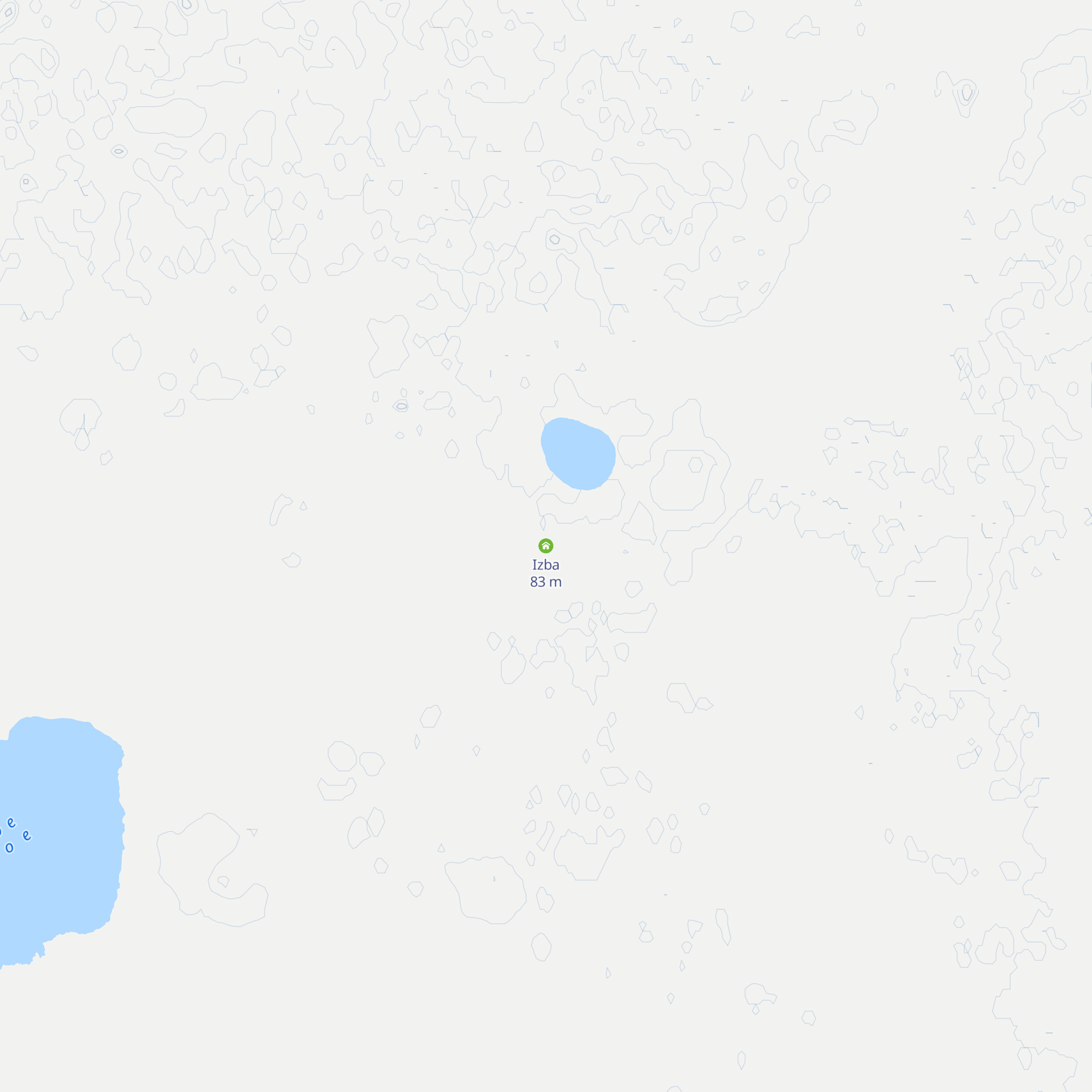 Izba map