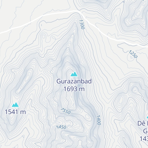 Map of Gurazanbad