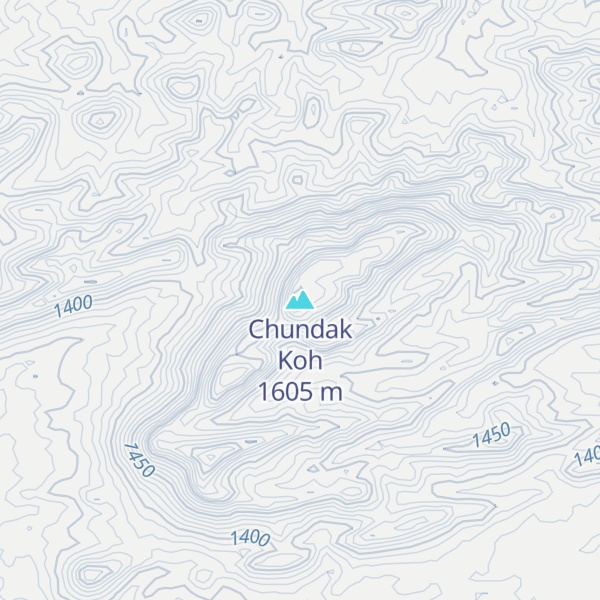 Map of Chundak Koh