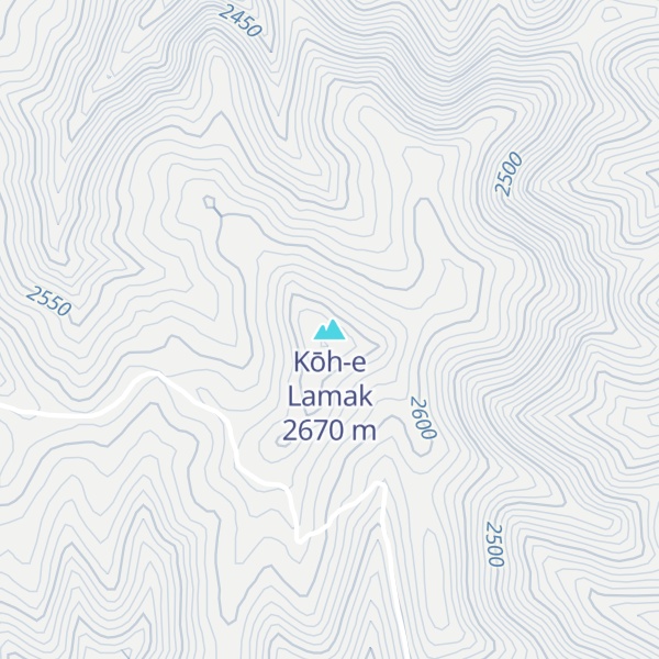 Map of Kōh-e Lamak
