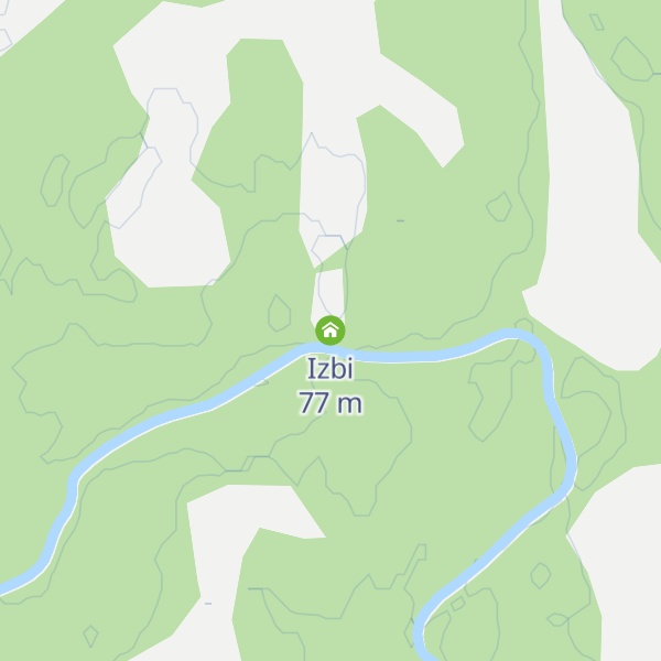 Map of Izbi