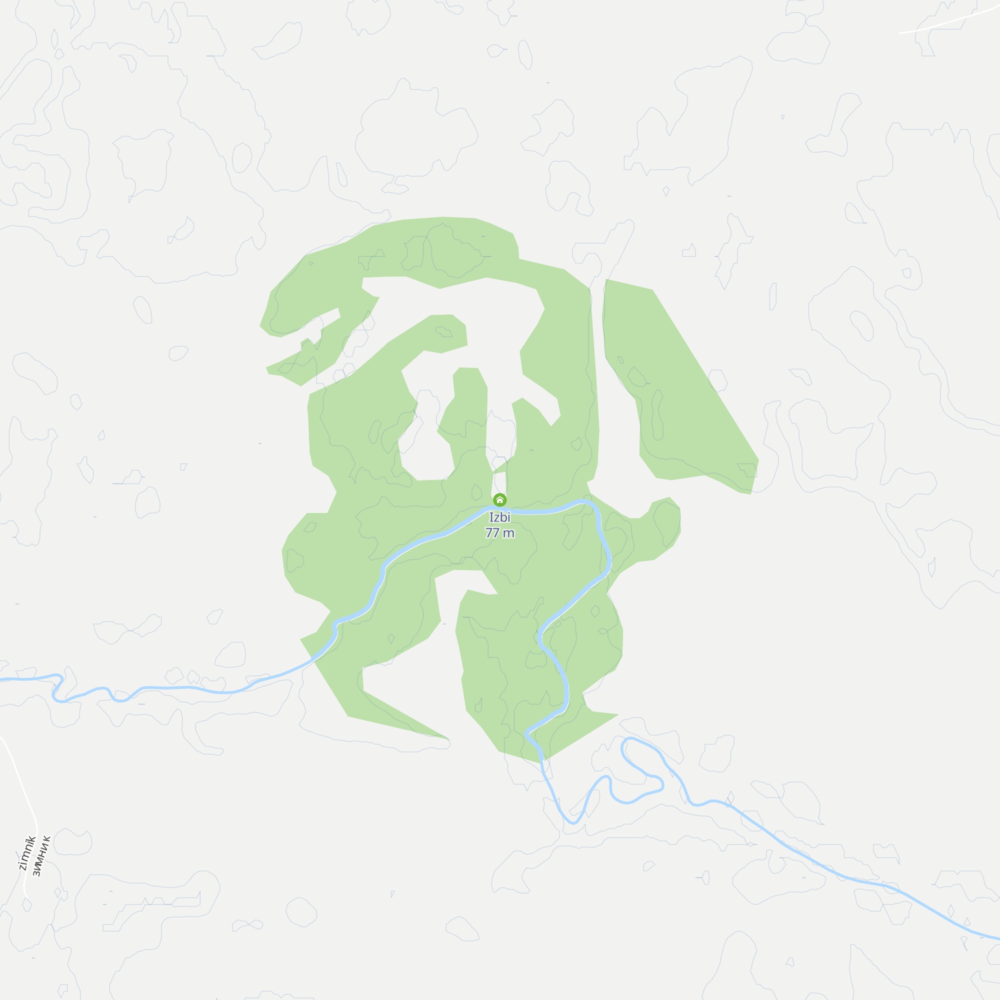 Izbi map