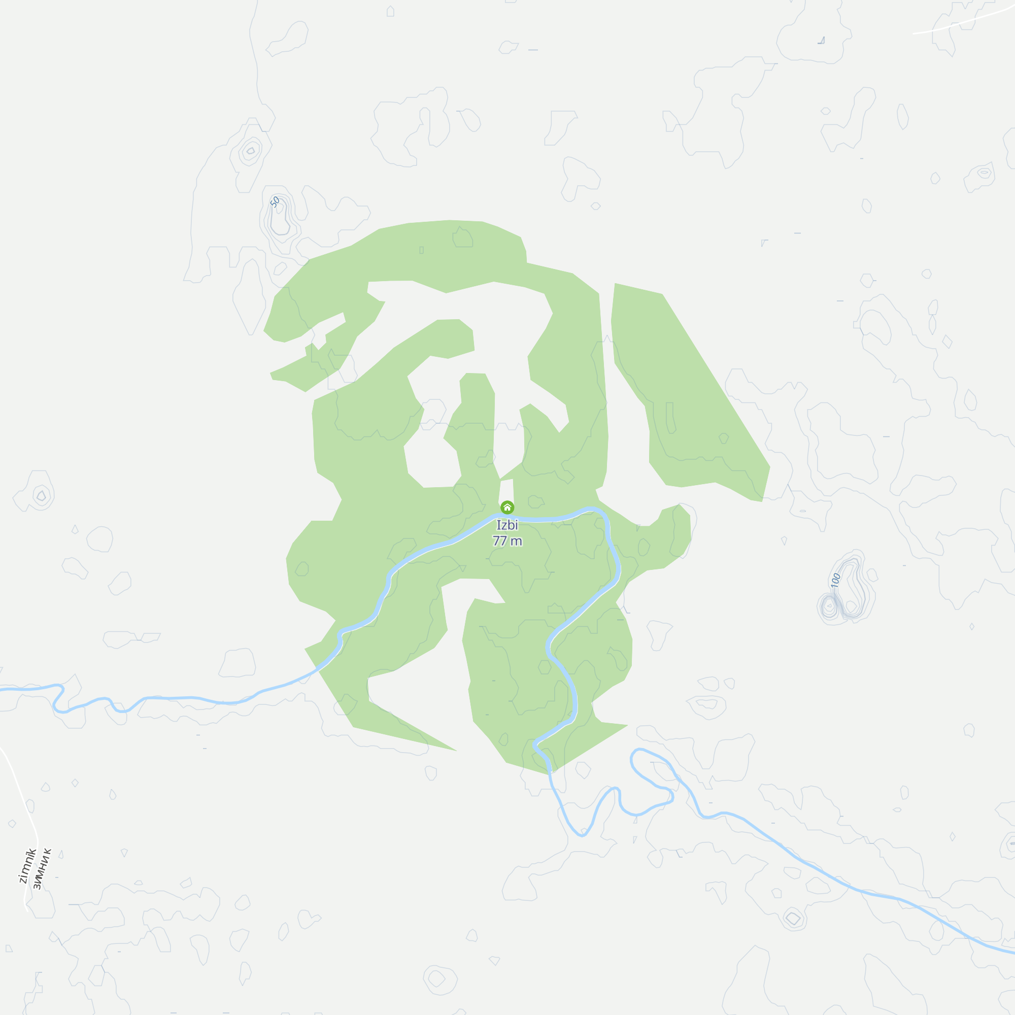 Izbi map