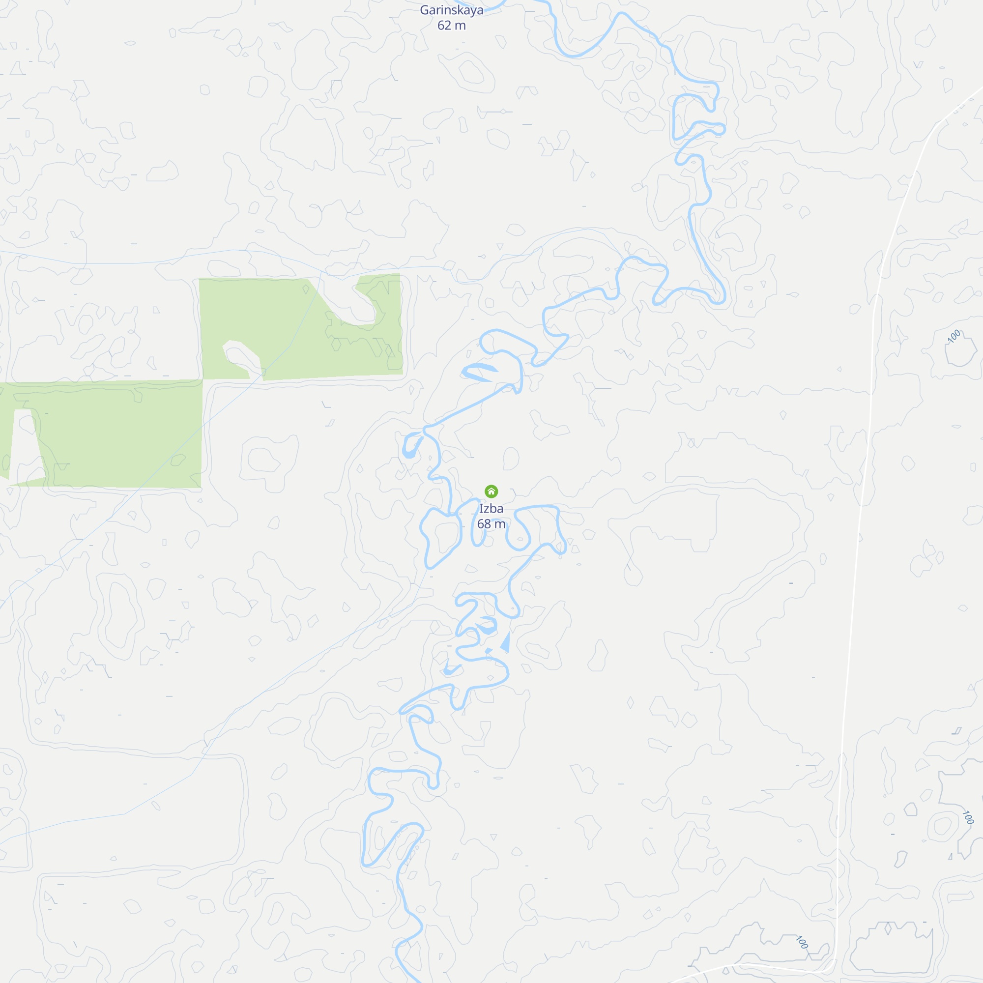 Izba map