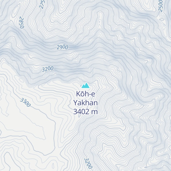Map of Kōh-e Yakhan