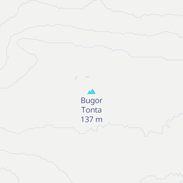 Map of Bugor Tonta