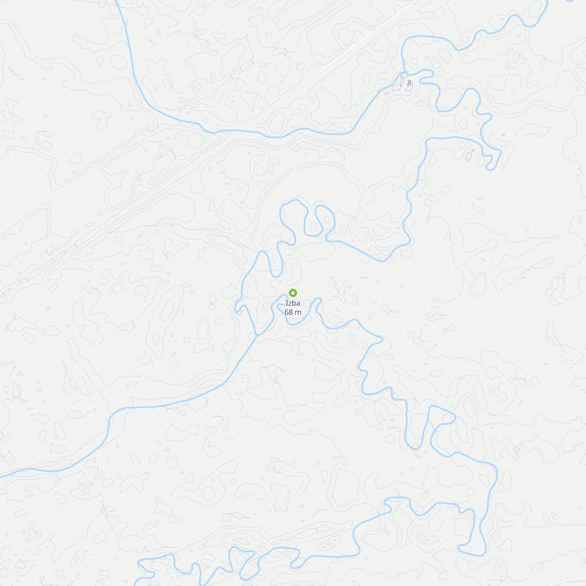 Izba map